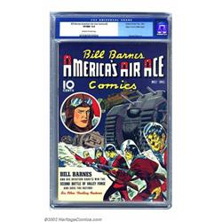 Bill Barnes Comics #2 Mile High pedigree (Street & Smith, 1941) CGC VF/NM 9.0 Off-white to white...