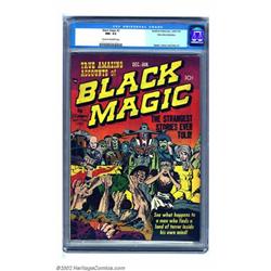 Black Magic #2 Palo Alto pedigree (Prize, 1950) CGC NM- 9.2 Cream to off-white pages. Classic Jac...
