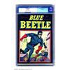 Image 1 : Blue Beetle #16 Pennsylvania pedigree (Fox Features Syndicate, 1942) CGC VF 8.0 Off-white to whit...