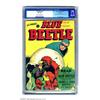 Image 1 : Blue Beetle #24 Pennsylvania (Fox Features Syndicate, 1943) CGC VF- 7.5 Cream to off-white pages....