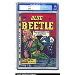 Blue Beetle #52 (Fox Features Syndicate, 1948) CGC NM- 9.2 Off-white pages. Jack Kamen not only g...