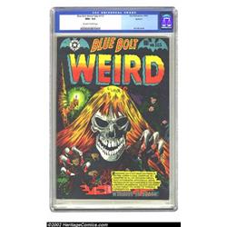Blue Bolt Weird Tales #115 Spokane pedigree (Star Publications, 1952) CGC NM+ 9.6 Off-white to wh...