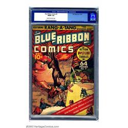 Blue Ribbon #2 (MLJ, 1939) CGC FN/VF 7.0 Cream to off-white pages. Before Rin Tin Tin, before Las...