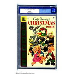 Bugs Bunny's Christmas Party #6 File copy (Dell, 1955) CGC NM+ 9.6 Off-white pages. Thank goodnes...