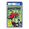 Image 1 : Bulletman #8 Pennsylvania pedigree (Fawcett, 1942) CGC NM+ 9.6 Off-white to white pages. If you a...