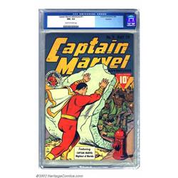 Captain Marvel Adventures #11 Rockford pedigree (Fawcett, 1942) CGC NM+ 9.6 Cream to off-white pa...