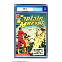 Captain Marvel Adventures #33 (Fawcett, 1944) CGC VF/NM 9.0 Cream to off-white pages. It's almost...