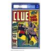 Image 1 : Clue Comics #1 (Hillman Fall, 1943) CGC VF/NM 9.0 Off-white pages. Hillman Periodicals was all ov...