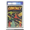 Image 1 : Contact Comics #12 (Aviation Press, 1946) CGC FN+ 6.5 Cream to off-white pages. L. B. Cole is kno...