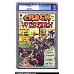 Crack Western #71 Mile High pedigree (Quality, 1951) CGC NM- 9.2 Off-white to white pages. This u...