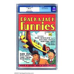 Crackajack Funnies #7 Mile High pedigree (Dell, 1938) CGC NM 9.4 Off-white to white pages. The on...