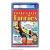 Image 1 : Crackajack Funnies #7 Mile High pedigree (Dell, 1938) CGC NM 9.4 Off-white to white pages. The on...