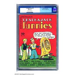 Crackajack Funnies #10 Mile High pedigree (Dell, 1939) CGC NM+ 9.6 Off-white to white pages. Are...