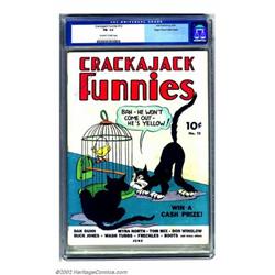 Crackajack Funnies #12 Mile High pedigree (Dell, 1939) CGC FN- 5.5 Off-white to white pages. With...