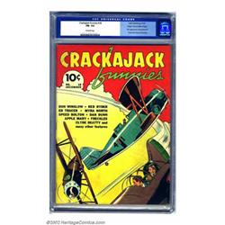 Crackajack Funnies #18 Mile High pedigree (Dell, 1939) CGC FN- 5.5 Off-white pages. A terrific Sp...