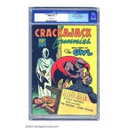 Crackajack Funnies #36 Mile High pedigree (Dell, 1941) CGC VF/NM 9.0 Off-white pages. During the...