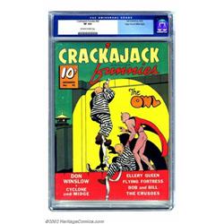 Crackajack Funnies #42 Mile High pedigree (Dell, 1942) CGC VF 8.0 Off-white to white pages. Once...