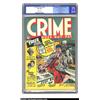 Image 1 : Crime Does Not Pay #24 Pennsylvania pedigree (Lev Gleason, 1942) CGC VF+ 8.5 Off-white pages. You...