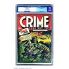 Image 1 : Crime Does Not Pay #29, Double Cover (Lev Gleason, 1943) CGC VF 8.0 Cream to off-white pages. Cha...