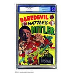 Daredevil Comics #1 (Lev Gleason, 1941) CGC NM 9.4 Cream to off-white pages. Because of the unusu...