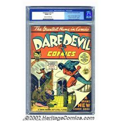 Daredevil Comics #2 (Lev Gleason, 1941) CGC FN/VF 7.0 Cream to off-white pages. This fantastic se...