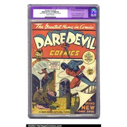 Daredevil Comics #2 (Lev Gleason, 1941) CGC Apparent VG 4.0 Slight (A) Off-white to white pages....