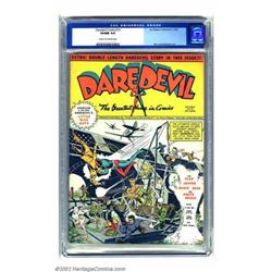 Daredevil Comics #13 (Lev Gleason, 1942) CGC VF/NM 9.0 Cream to off-white pages. The first appear...
