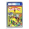 Image 1 : Daredevil Comics #18 (Lev Gleason, 1943) CGC VF+ 8.5 Off-white pages. One of the more colorful an...