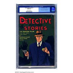 Detective Picture Stories #1 (Comics Magazine, 1936) CGC VG/FN 5.0 Cream to off-white pages. Befo...