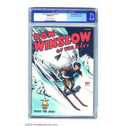 Don Winslow #41 Mile High pedigree (Fawcett, 1946) CGC VF/NM 9.0 Off-white to white pages. Don Wi...