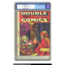 Double Comics #nn (Elliot, 1941) CGC VF 8.0 Cream to off-white pages. Overstreet notes that there...