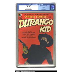 The Durango Kid Lot of #1, #4 and #7 (Magazine Enterprises, 1949). This is a beautiful group lot...