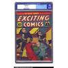 Image 1 : Exciting Comics #10 (Nedor Publications, 1941) CGC FN+ 6.5 Off-white to white pages. The second a...