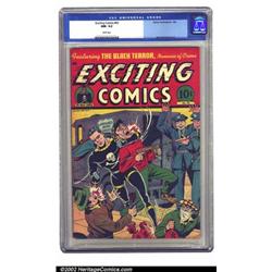 Exciting Comics #43 (Nedor Publications, 1946) CGC NM- 9.2 White pages. White pages make this boo...
