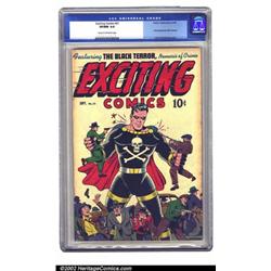 Exciting Comics #51 (Nedor Publications, 1946) CGC VF/NM 9.0 Cream to off-white pages. Miss Masqu...