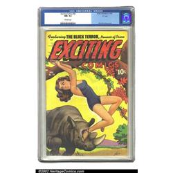 Exciting Comics #58  D  pedigree (Better Publications, 1947) CGC NM- 9.2 Off-white pages. Alex Sc...