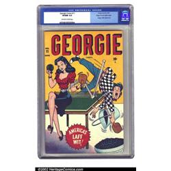 Georgie Comics #11 Mile High pedigree (Timely, 1947) CGC VF/NM 9.0 Off-white to white pages. Geor...