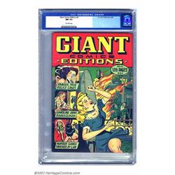 Giant Comics Editions #4 (St. John, 1949) CGC NM 9.4 Off-white pages. This incredibly rare book i...