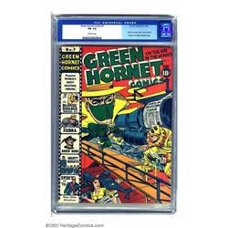 Green Hornet Comics #7 (Harvey, 1942) CGC FN- 5.5 Off-white pages. The Green Hornet occupied more...