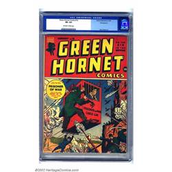 Green Hornet Comics #16 Pennsylvania pedigree (Harvey, 1944) CGC VF+ 8.5 Off-white to white pages...