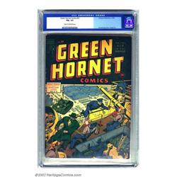Green Hornet Comics #21 (Harvey, 1944) CGC FN+ 6.5 Cream to off-white pages. Green Hornet and Kat...
