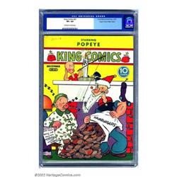 King Comics #21 Mile High pedigree (David McKay Publications, 1937) CGC VF+ 8.5 Off-white to whit...