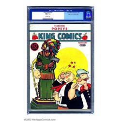 King Comics #23 Mile High pedigree (David McKay Publications, 1938) CGC NM- 9.2 Off-white pages....