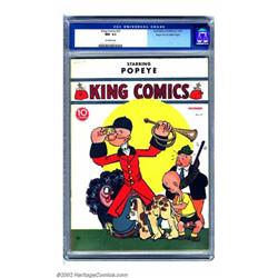 King Comics #32 Mile High pedigree (David McKay Publications, 1938) CGC NM- 9.2 Off-white pages....