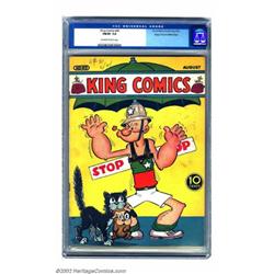 King Comics #40 Mile High pedigree (David McKay Publications, 1939) CGC FN/VF 7.0 Off-white to wh...