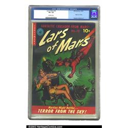 Lars of Mars #10 (Ziff-Davis, 1951) CGC VF+ 8.5 Off-white pages. In this truly classic robot cove...