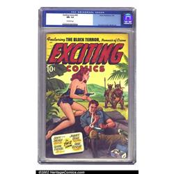 Exciting Comics #65 (Nedor Publications, 1949) CGC NM- 9.2 Off-white pages. Jungle Judy helps def...