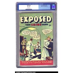 Exposed #2 Mile High pedigree (D.S. Publishing, 1948) CGC VF+ 8.5 Off-white pages. For those ultr...