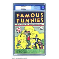 Famous Funnies #1 (Eastern Color, 1934) CGC VG- 3.5 Cream to off-white pages. One look at the con...