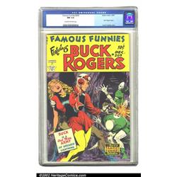 Famous Funnies #209 (Eastern Color, 1953) CGC NM 9.4 Cream to off-white pages. Frank Frazetta's B...